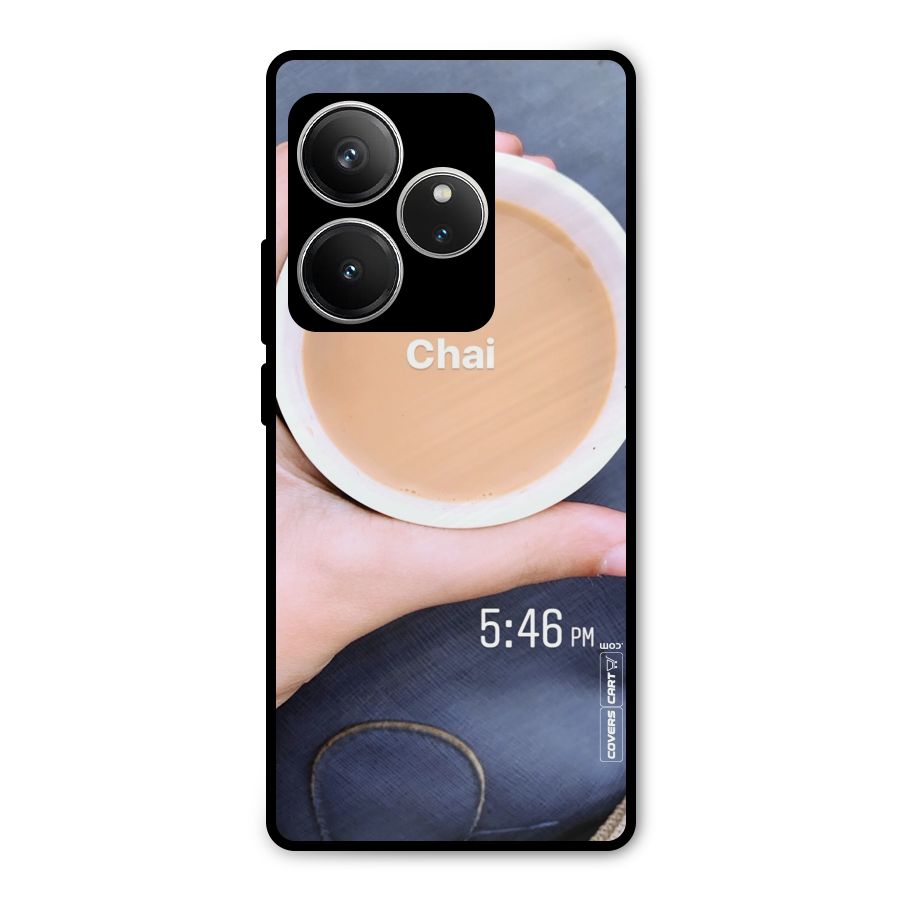 Evening Tea Metal Back Case for Realme GT 6