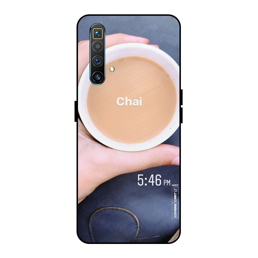 Evening Tea Metal Back Case for Realme X3 SuperZoom