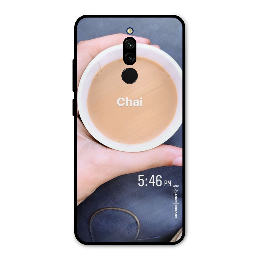Evening Tea Metal Back Case for Redmi 8