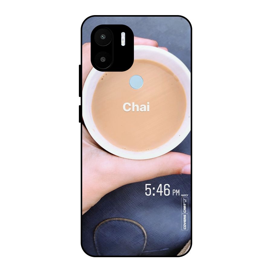 Evening Tea Metal Back Case for Redmi A2+