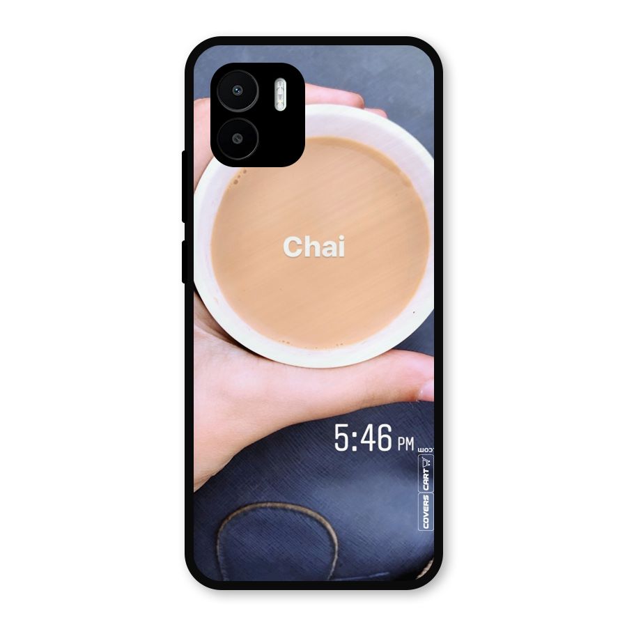 Evening Tea Metal Back Case for Redmi A2
