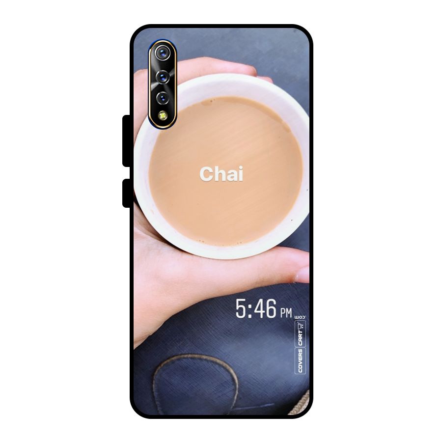 Evening Tea Metal Back Case for Vivo S1