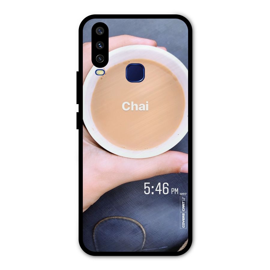 Evening Tea Metal Back Case for Vivo V17