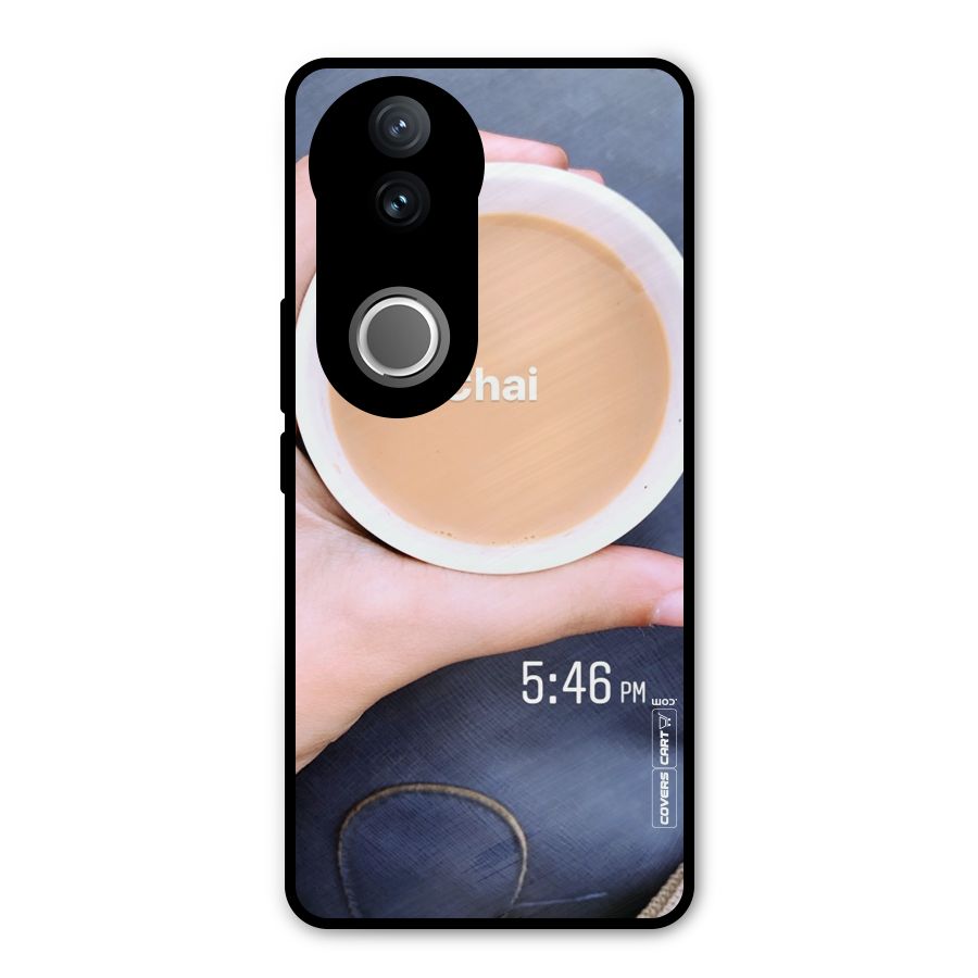 Evening Tea Metal Back Case for Vivo V50e