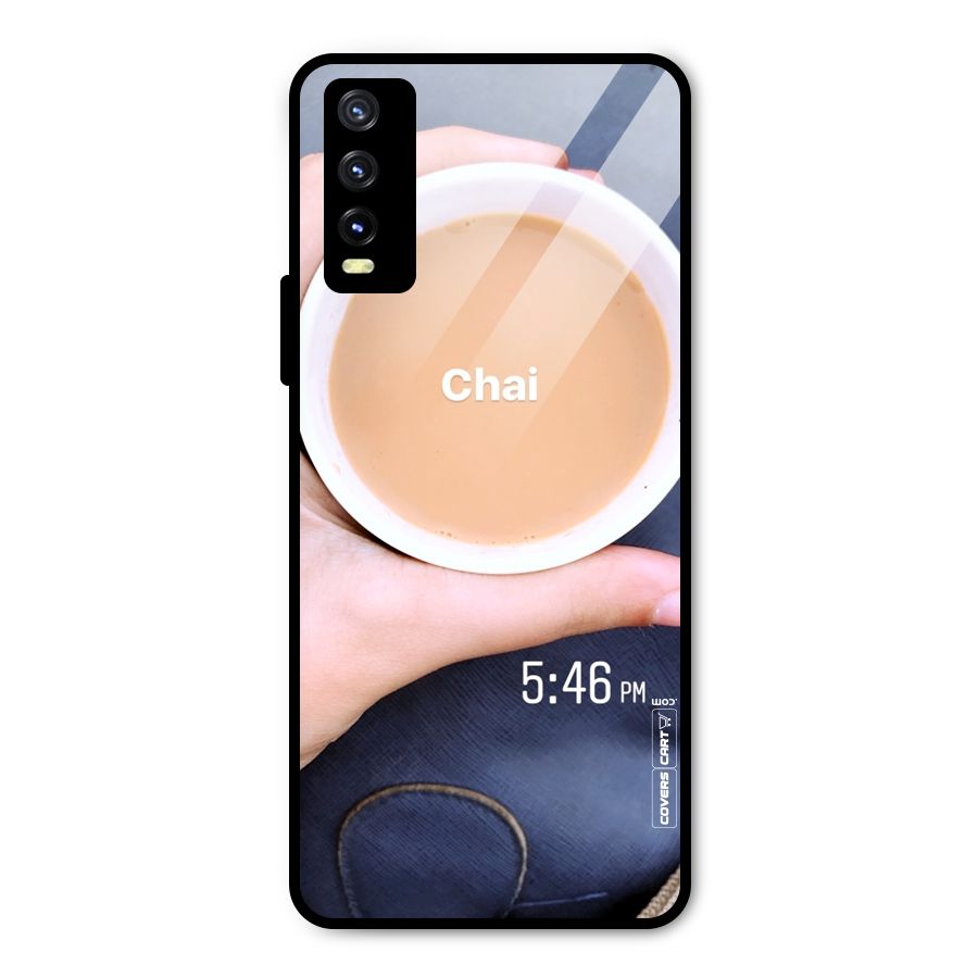 Evening Tea Metal Back Case for Vivo Y20t