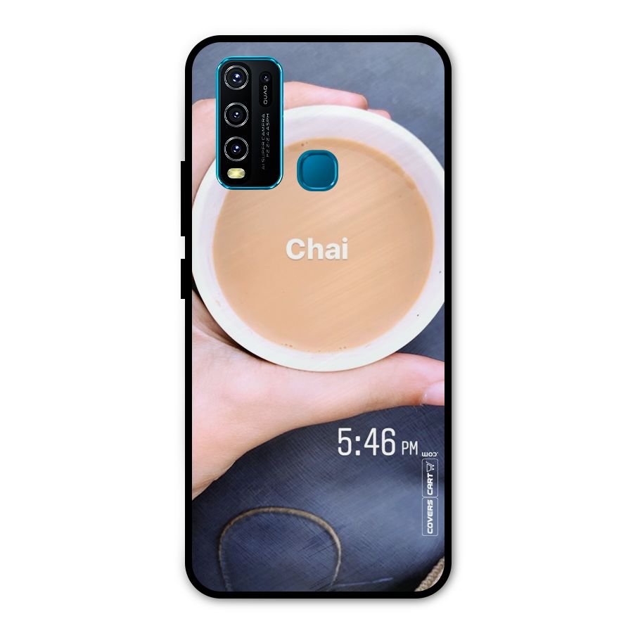 Evening Tea Metal Back Case for Vivo Y50