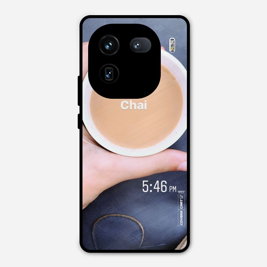 Evening Tea Metal Back Case for iQOO 12
