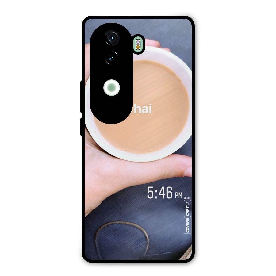 Evening Tea Metal Back Case for iQOO Z9s