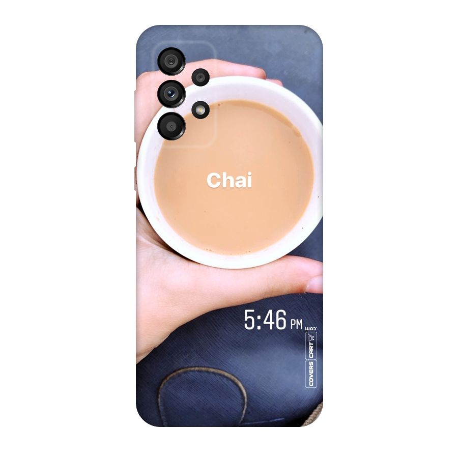 Evening Tea Original Polycarbonate Back Case for Galaxy A73 5G