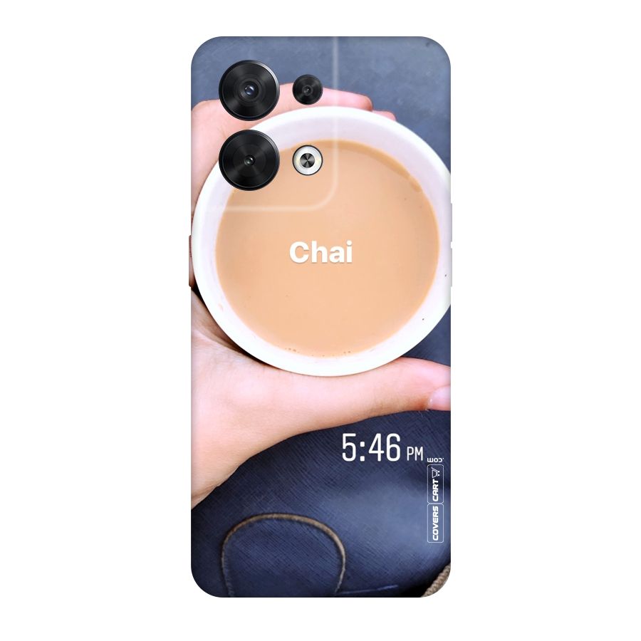 Evening Tea Original Polycarbonate Back Case for Oppo Reno8 5G