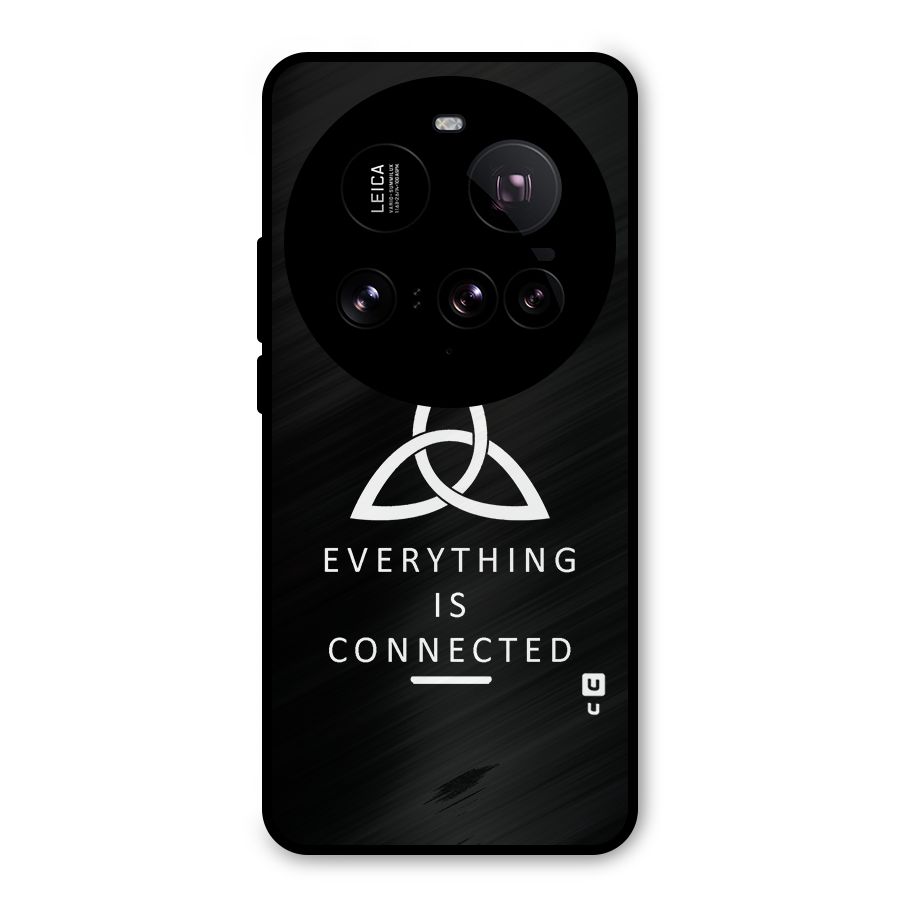 Everything is Connected Typography Metal Back Case for Xiaomi 15 Ultra