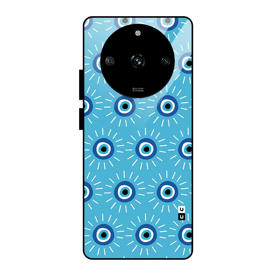 Evil Eves Away Glass Back Case for Realme Narzo 60 5G