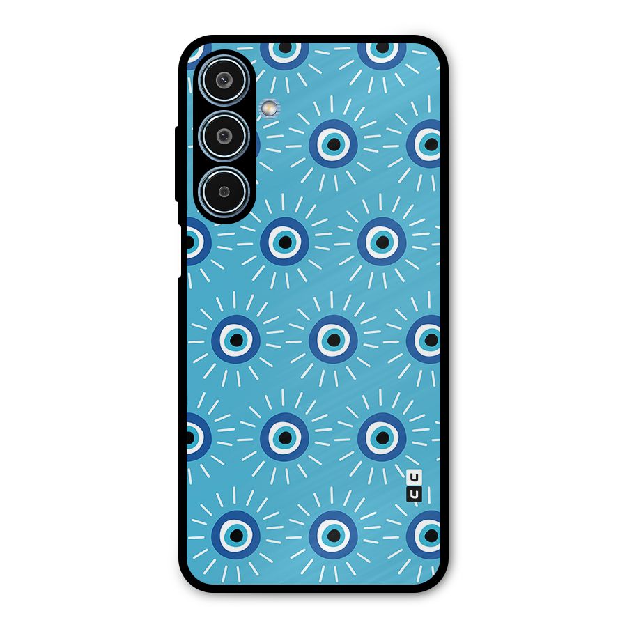 Evil Eves Away Metal Back Case for Galaxy M35