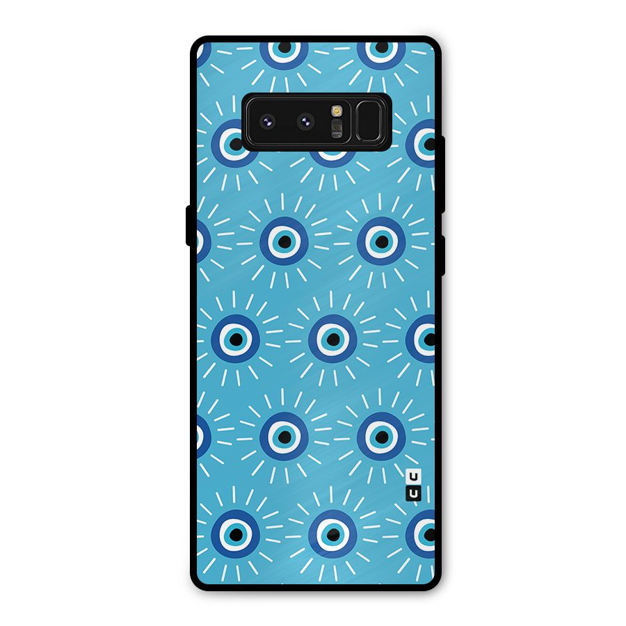 Evil Eves Away Metal Back Case for Galaxy Note 8