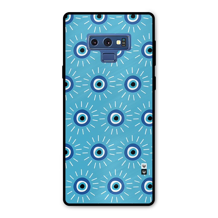 Evil Eves Away Metal Back Case for Galaxy Note 9