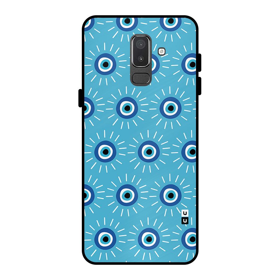Evil Eves Away Metal Back Case for Galaxy On8 (2018)