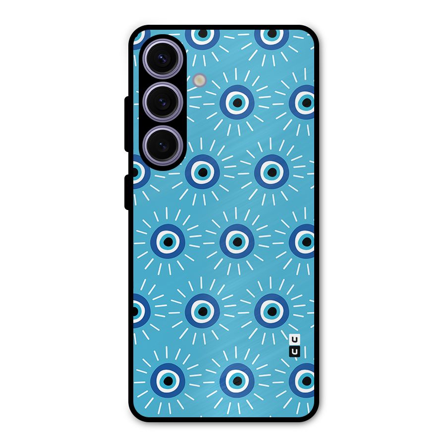 Evil Eves Away Metal Back Case for Galaxy S24