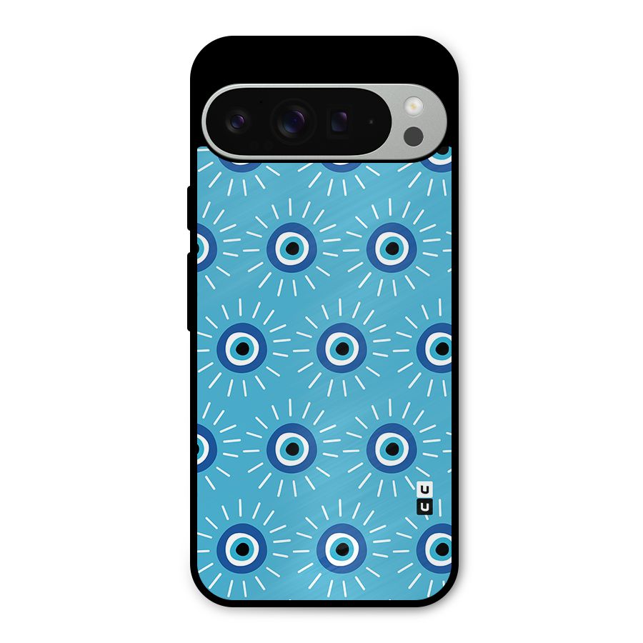 Evil Eves Away Metal Back Case for Google Pixel 9 Pro XL