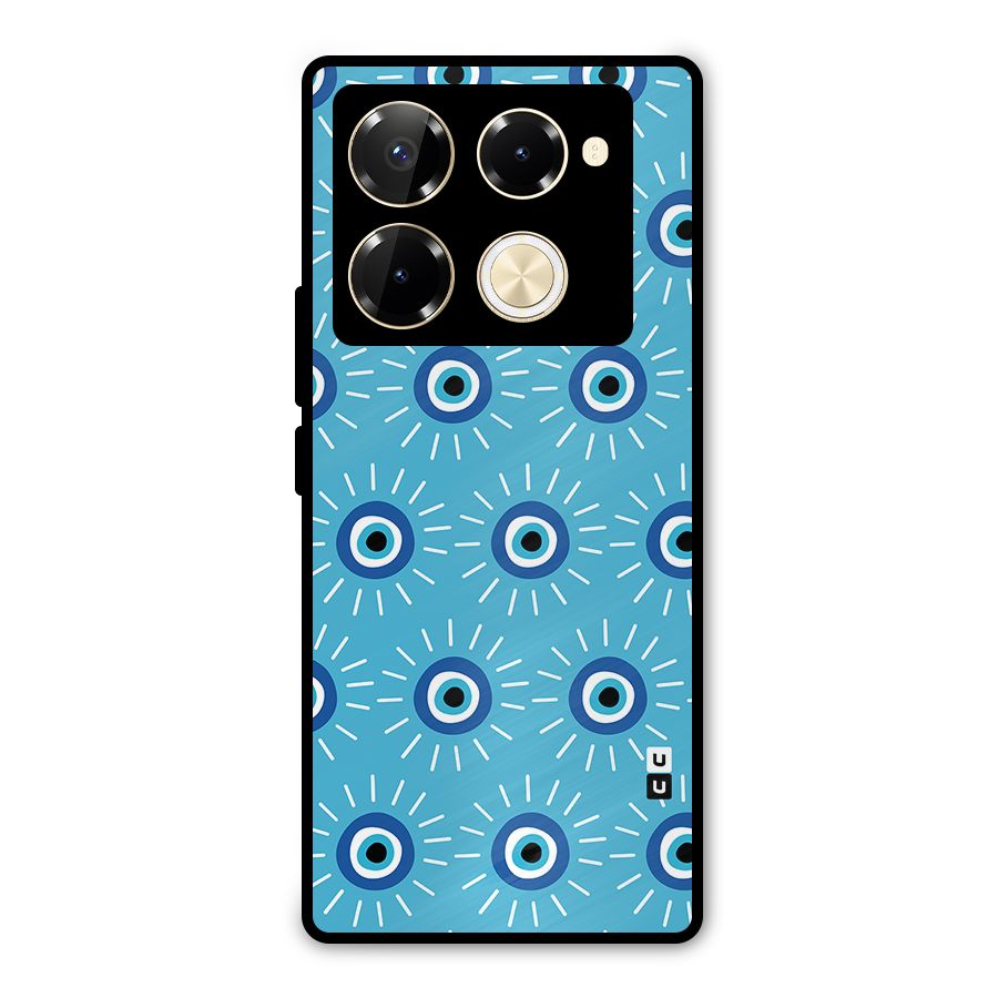 Evil Eves Away Metal Back Case for Infinix Note 40 Pro Plus