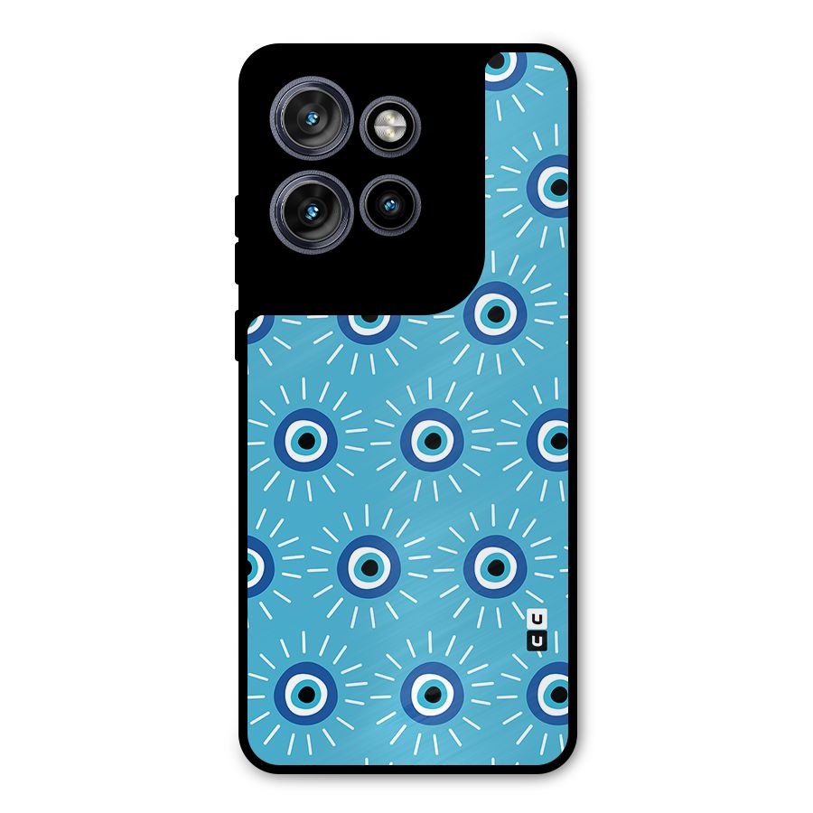 Evil Eves Away Metal Back Case for Motorola Edge 50 Neo