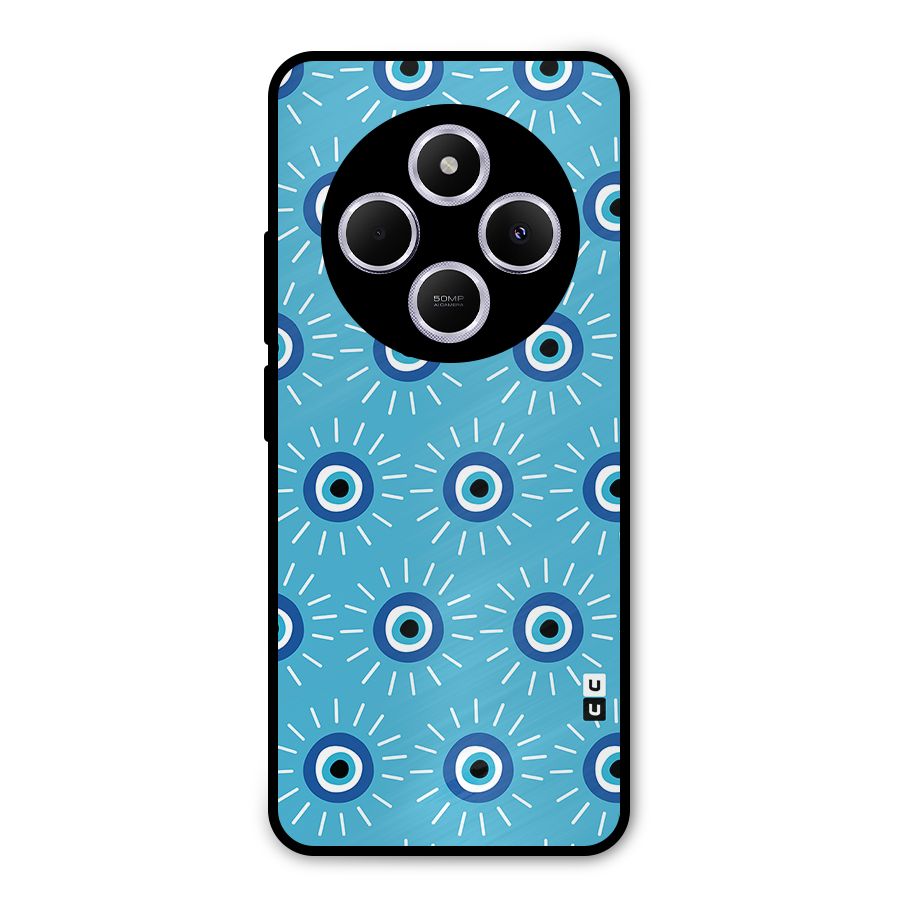 Evil Eves Away Metal Back Case for Poco M7