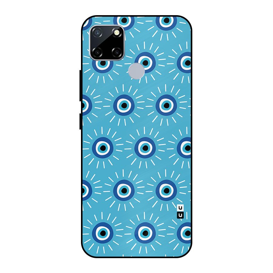 Evil Eves Away Metal Back Case for Realme Narzo 20