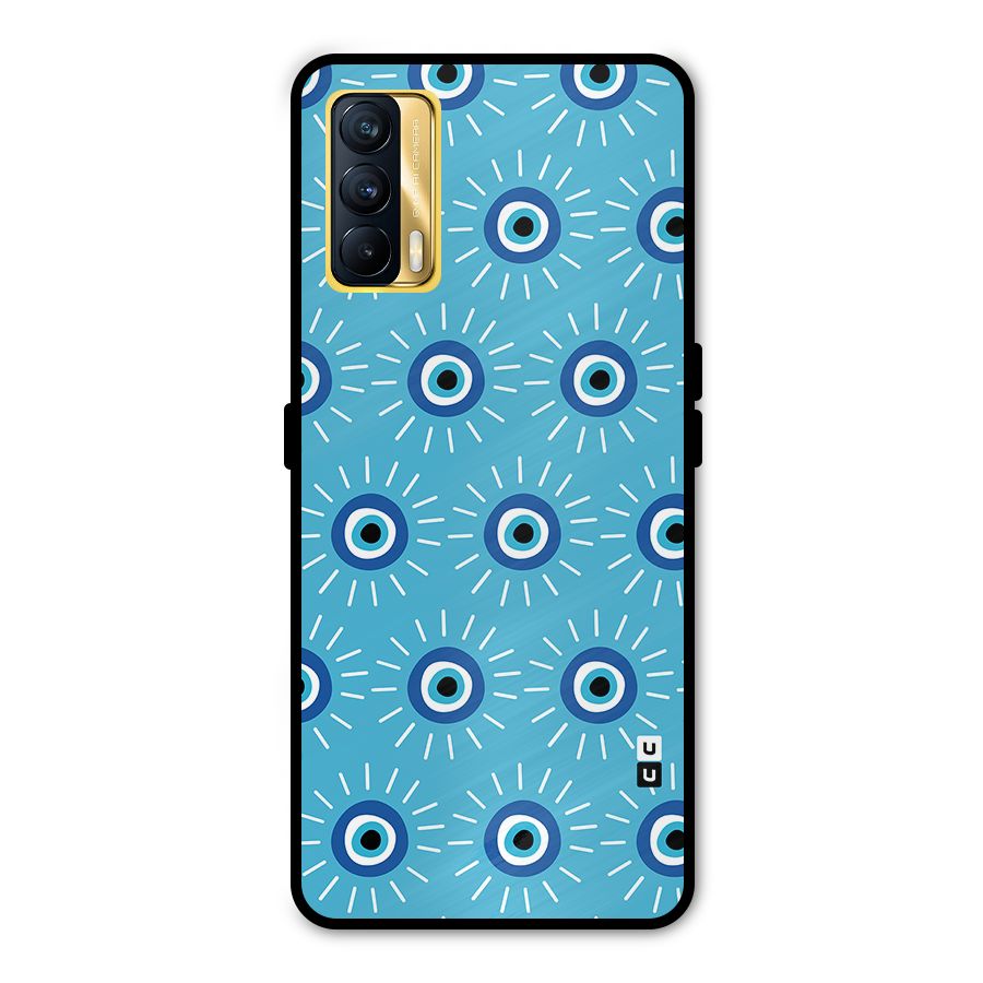 Evil Eves Away Metal Back Case for Realme X7
