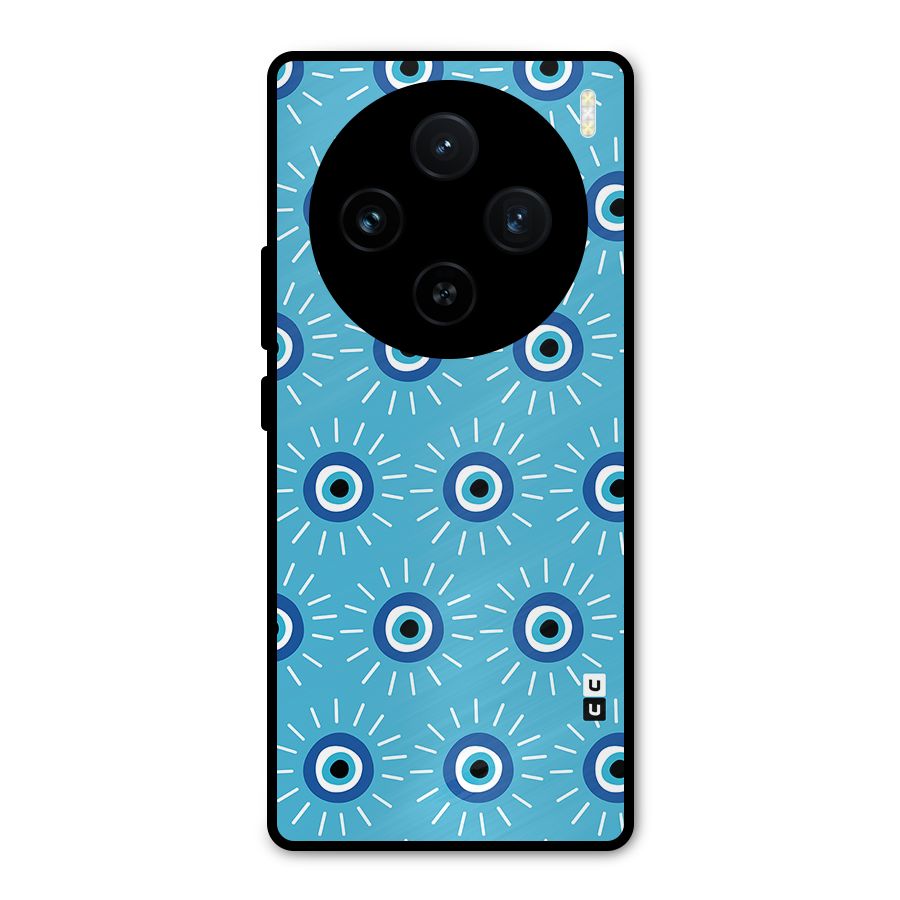 Evil Eves Away Metal Back Case for Vivo X100