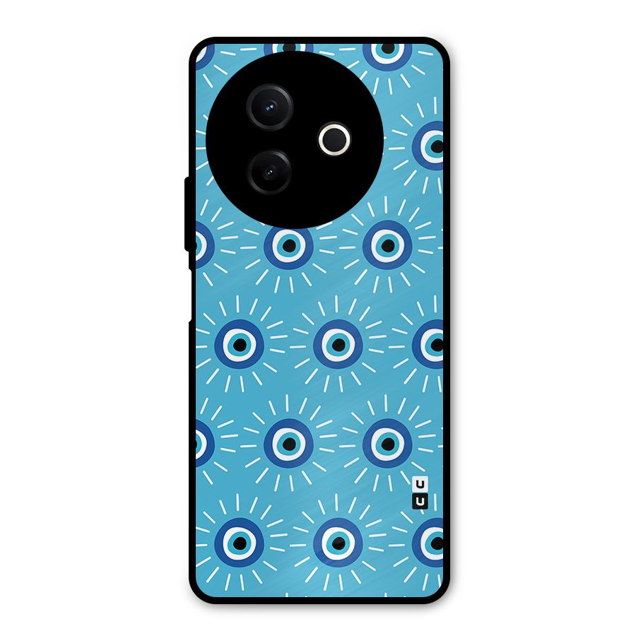 Evil Eves Away Metal Back Case for Vivo Y39