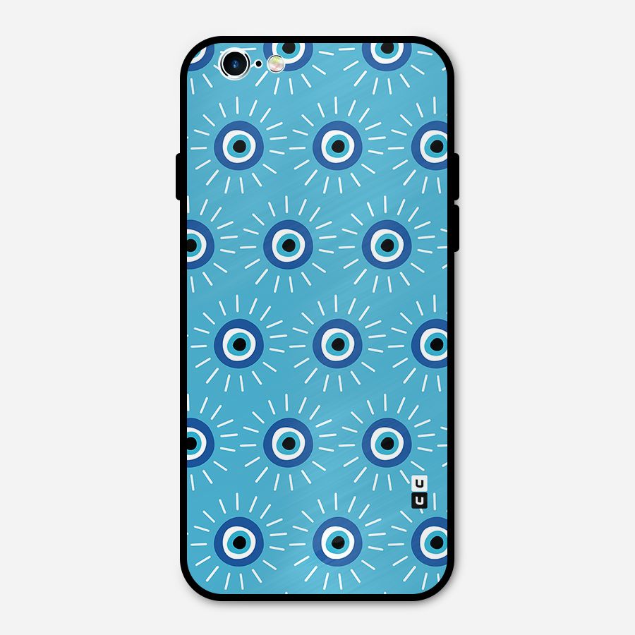 Evil Eves Away Metal Back Case for iPhone 6 6s