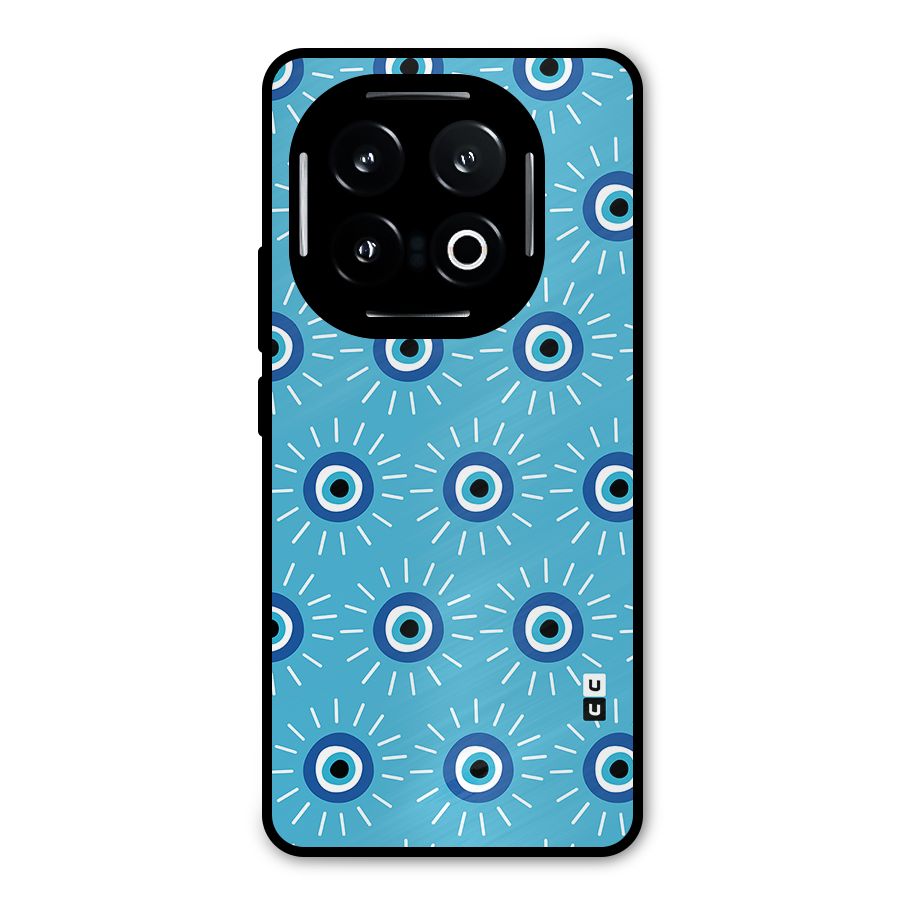 Evil Eves Away Metal Back Case for iQOO 13