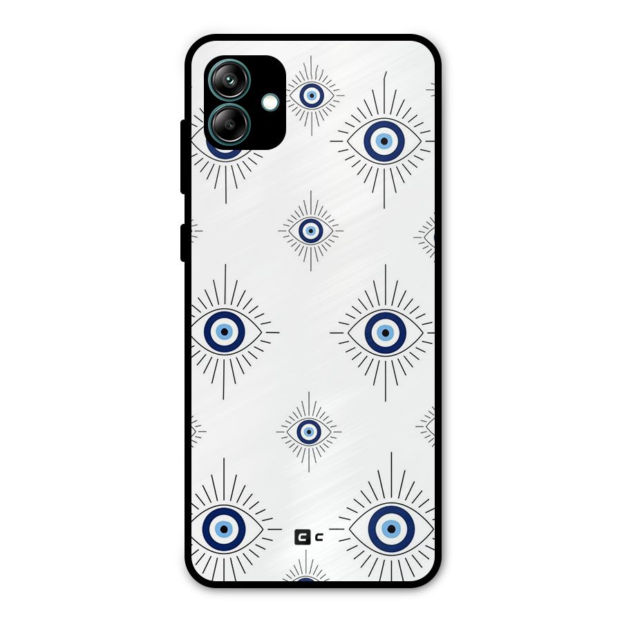Evil Eye Wall Metal Back Case for Galaxy A04