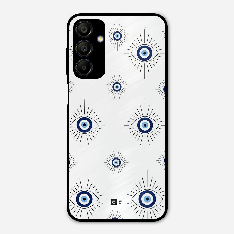 Evil Eye Wall Metal Back Case for Galaxy A15 5G