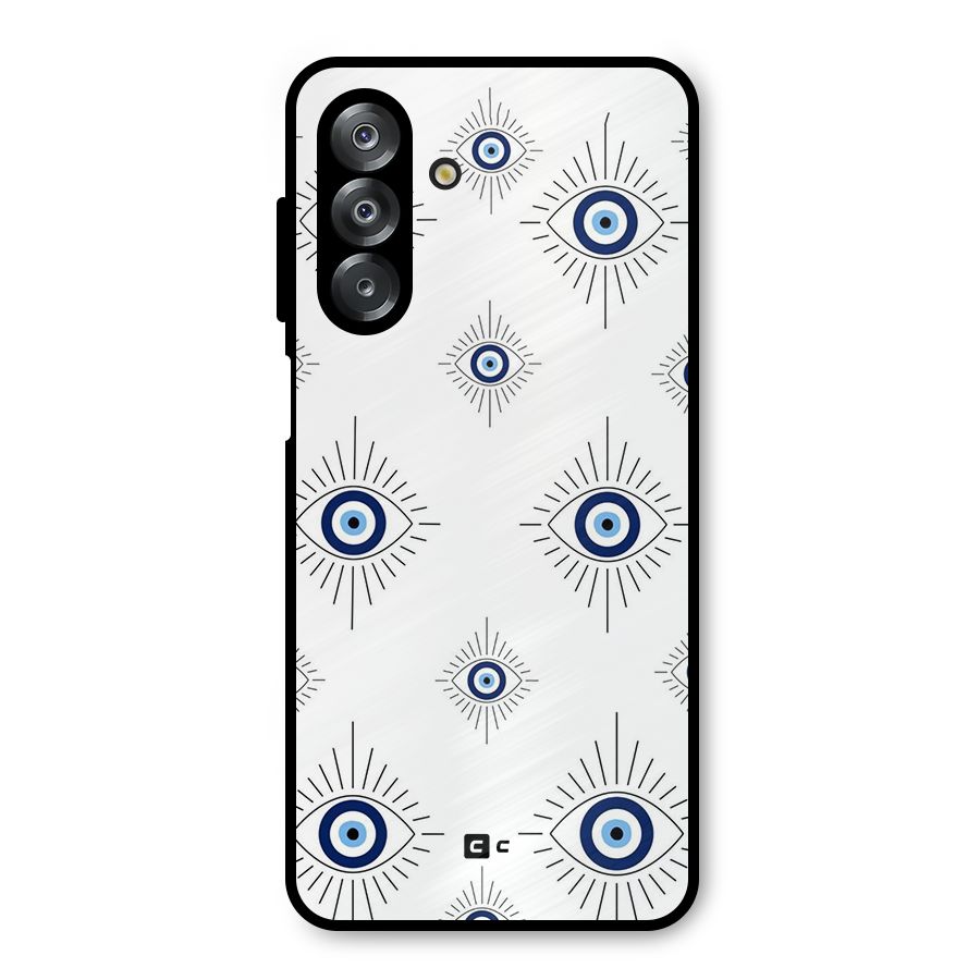 Evil Eye Wall Metal Back Case for Galaxy A26