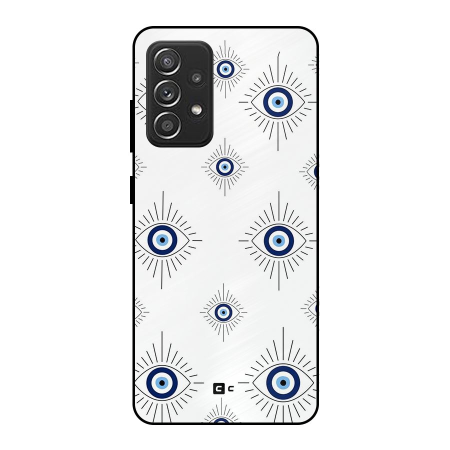 Evil Eye Wall Metal Back Case for Galaxy A52s 5G