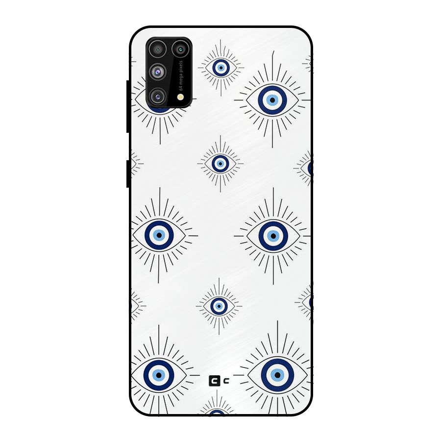 Evil Eye Wall Metal Back Case for Galaxy M31