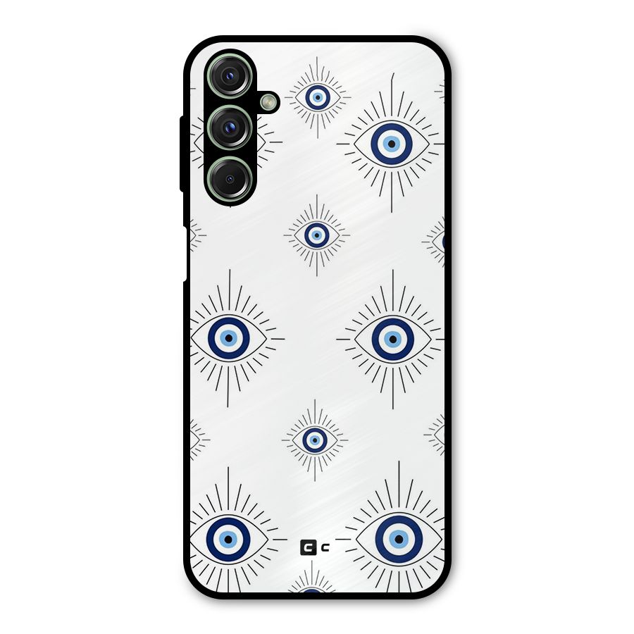 Evil Eye Wall Metal Back Case for Galaxy M34