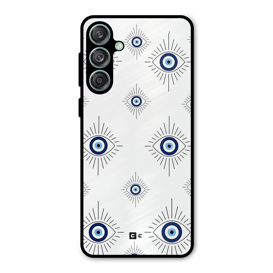 Evil Eye Wall Metal Back Case for Galaxy M55 5G