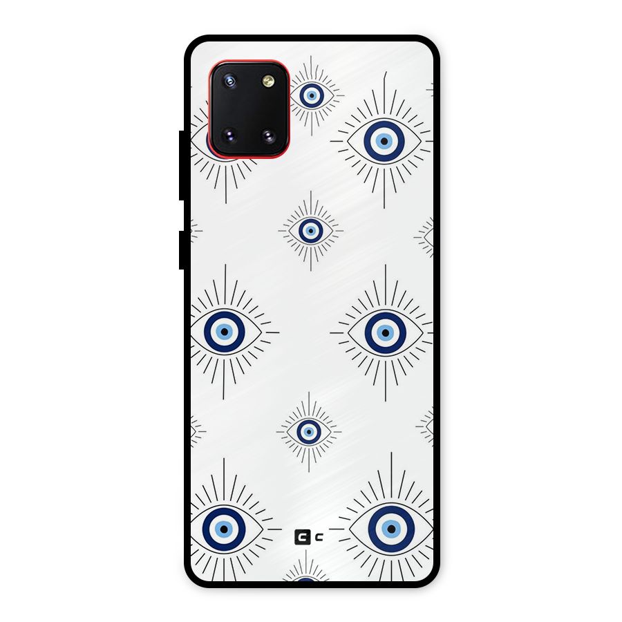 Evil Eye Wall Metal Back Case for Galaxy Note 10 Lite
