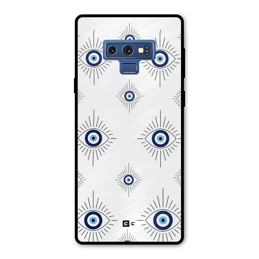 Evil Eye Wall Metal Back Case for Galaxy Note 9