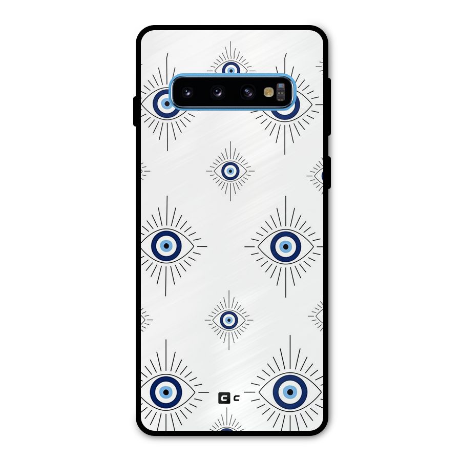 Evil Eye Wall Metal Back Case for Galaxy S10