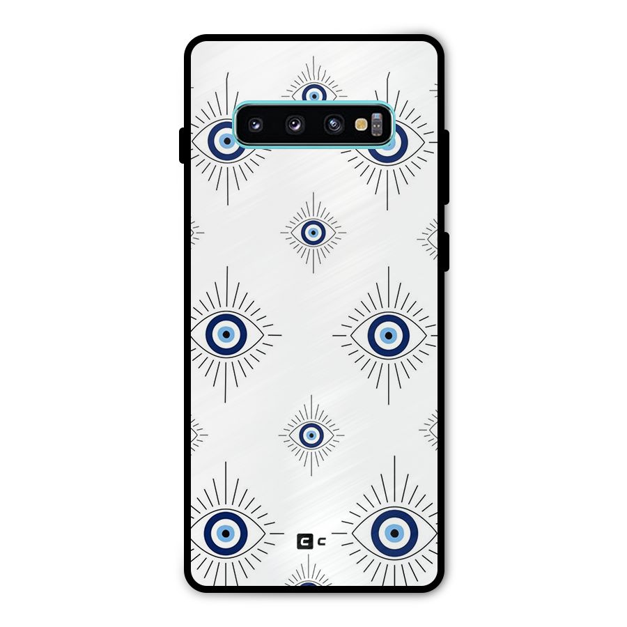 Evil Eye Wall Metal Back Case for Galaxy S10 Plus