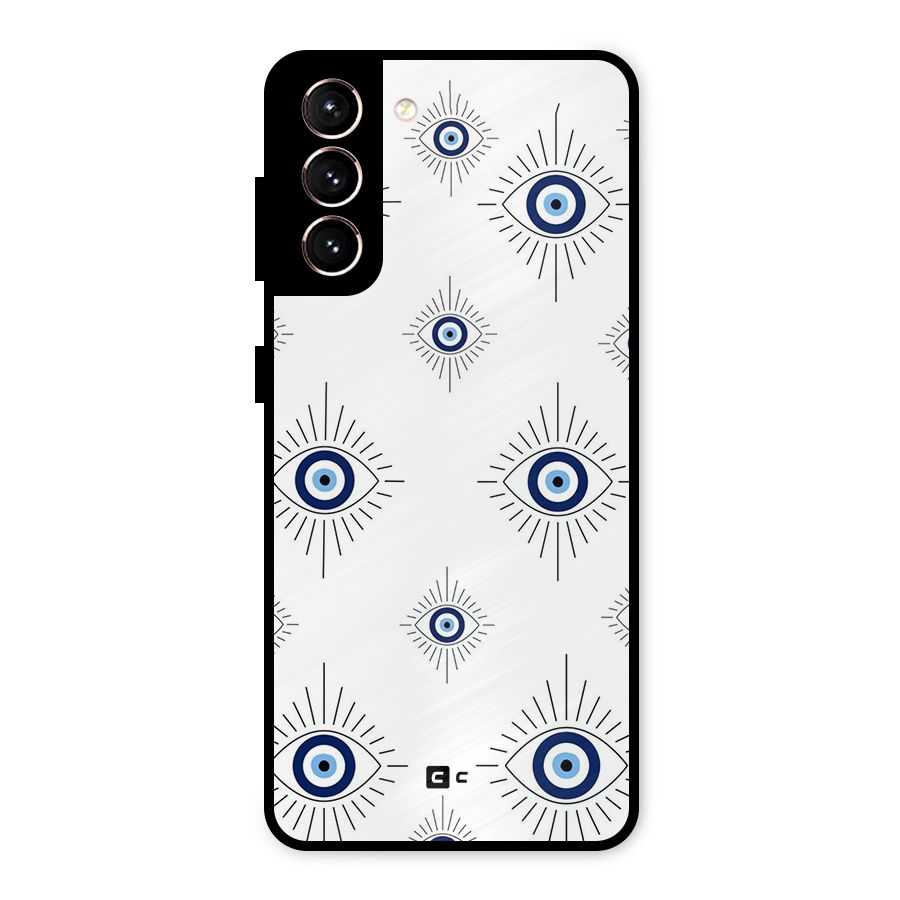 Evil Eye Wall Metal Back Case for Galaxy S21 5G