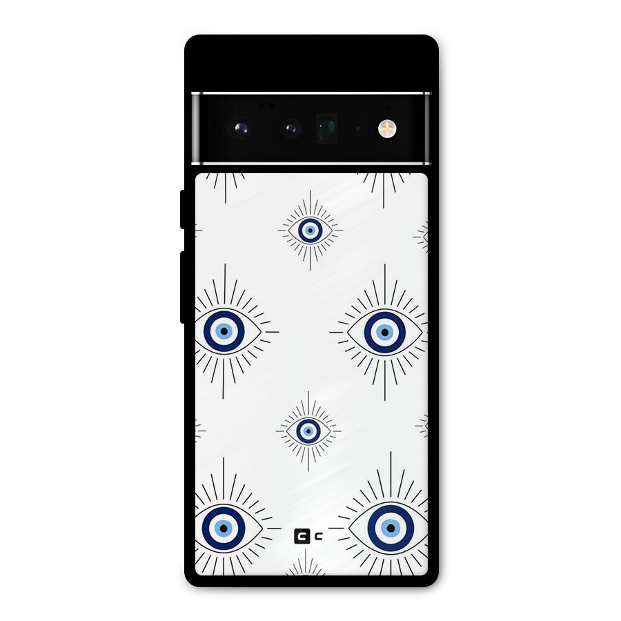 Evil Eye Wall Metal Back Case for Google Pixel 6 Pro