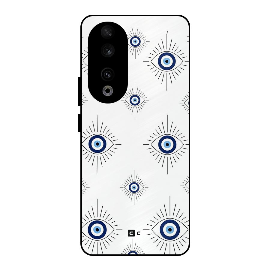 Evil Eye Wall Metal Back Case for Honor 90
