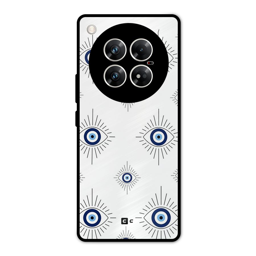Evil Eye Wall Metal Back Case for Infinix Zero 40 5G