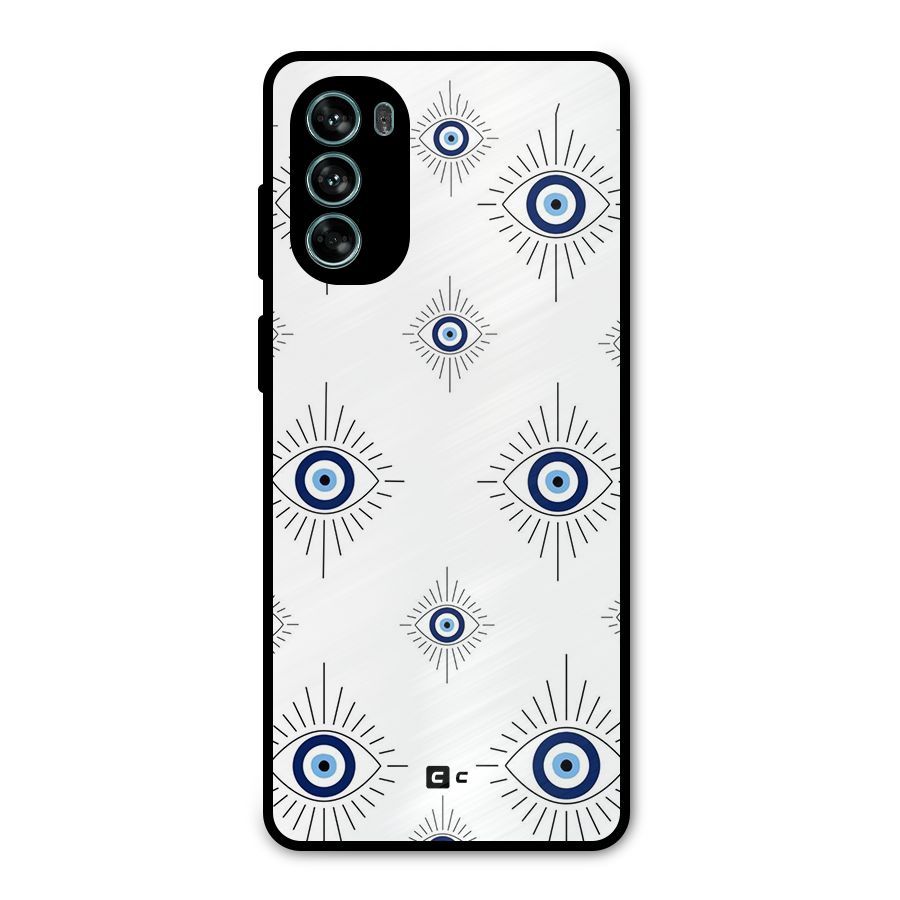 Evil Eye Wall Metal Back Case for Moto G62