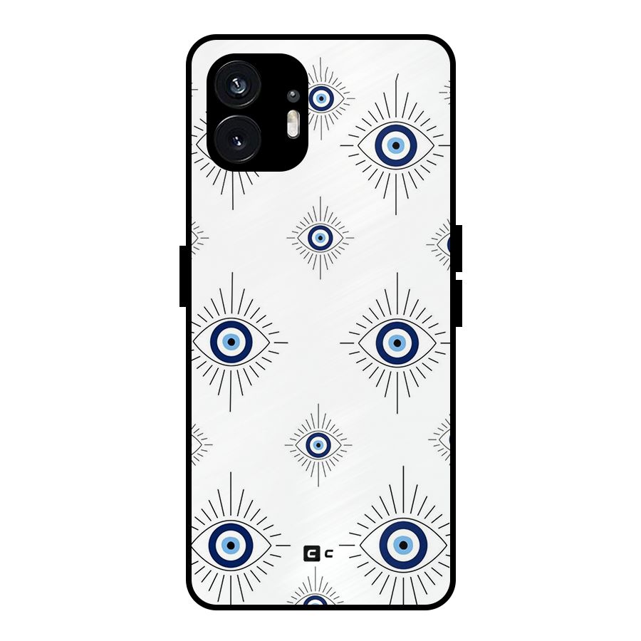 Evil Eye Wall Metal Back Case for Nothing Phone 2