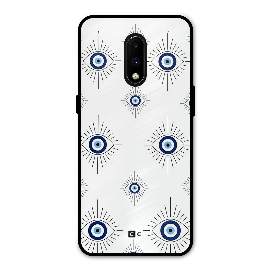 Evil Eye Wall Metal Back Case for OnePlus 7