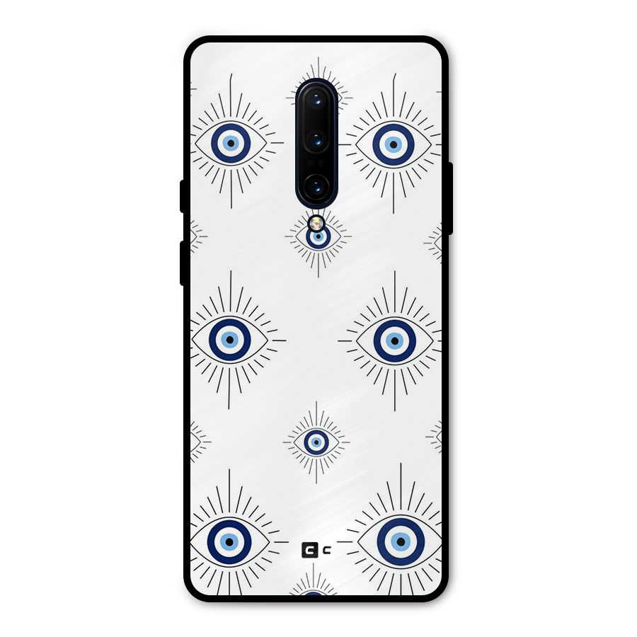 Evil Eye Wall Metal Back Case for OnePlus 7 Pro